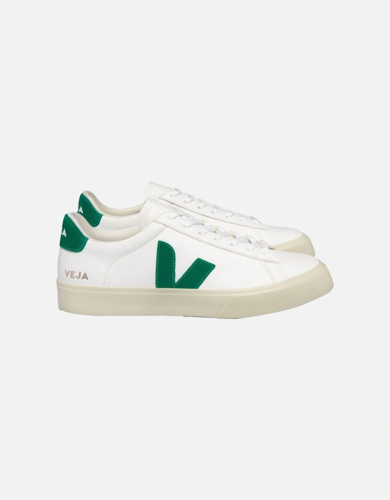 Campo Trainers Extra White/Emeraude