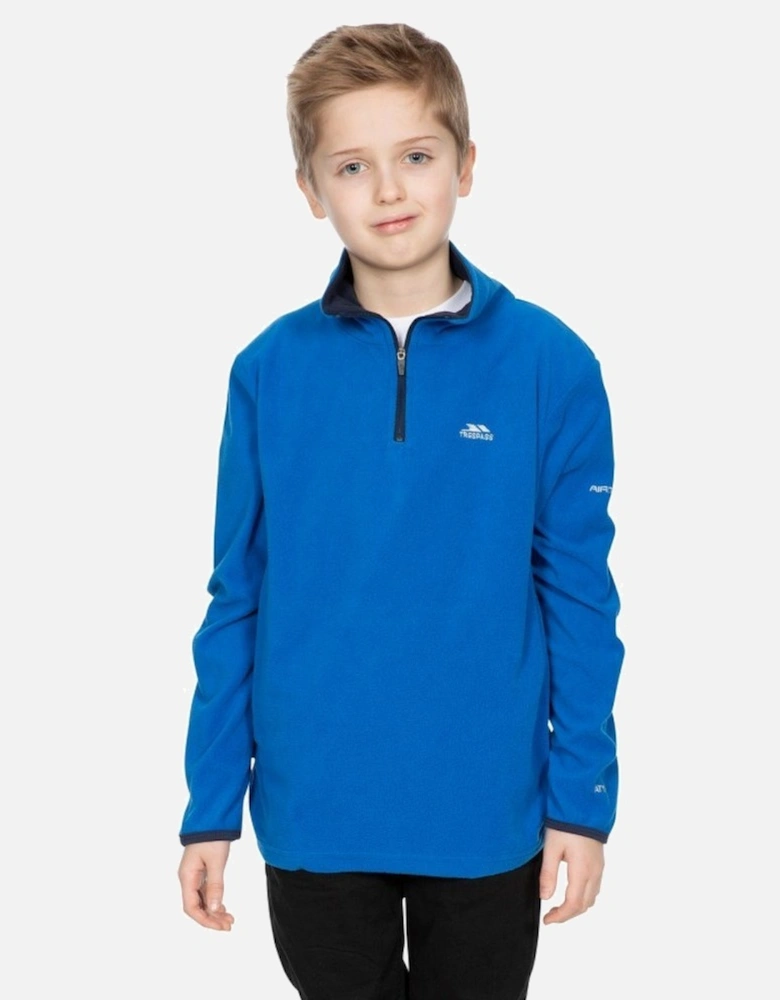 Childrens Boys Etto Half Zip Fleece Top