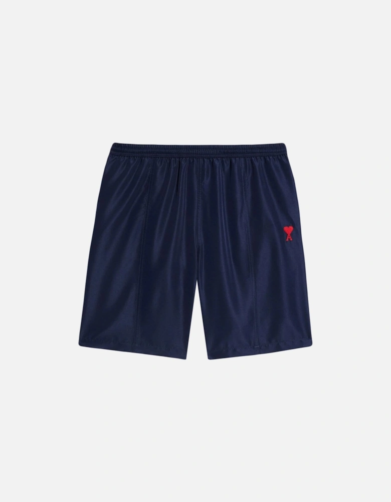 Embroidered logo Swim Shorts in Navy