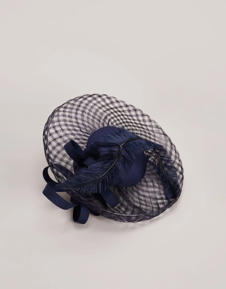 Statement Feather Disc Fascinator