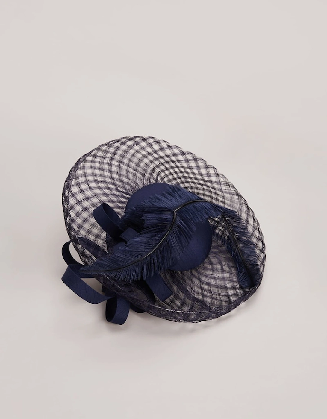 Statement Feather Disc Fascinator