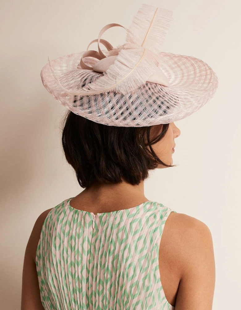 Statement Feather Disc Fascinator