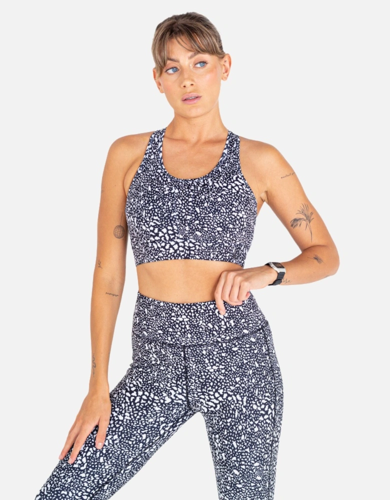 Womens/Ladies Mantra Dotted Recycled Sports Bra