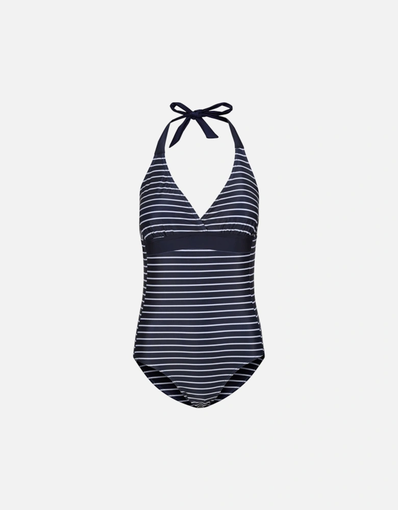 Womens/Ladies Flavia II Striped One Piece Swimsuit