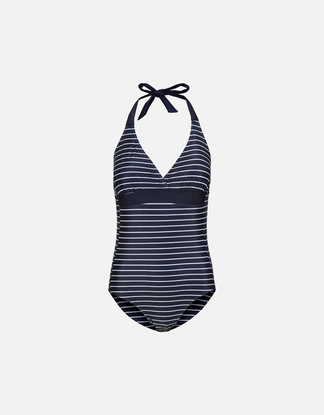 Womens/Ladies Flavia II Striped One Piece Swimsuit, 5 of 4