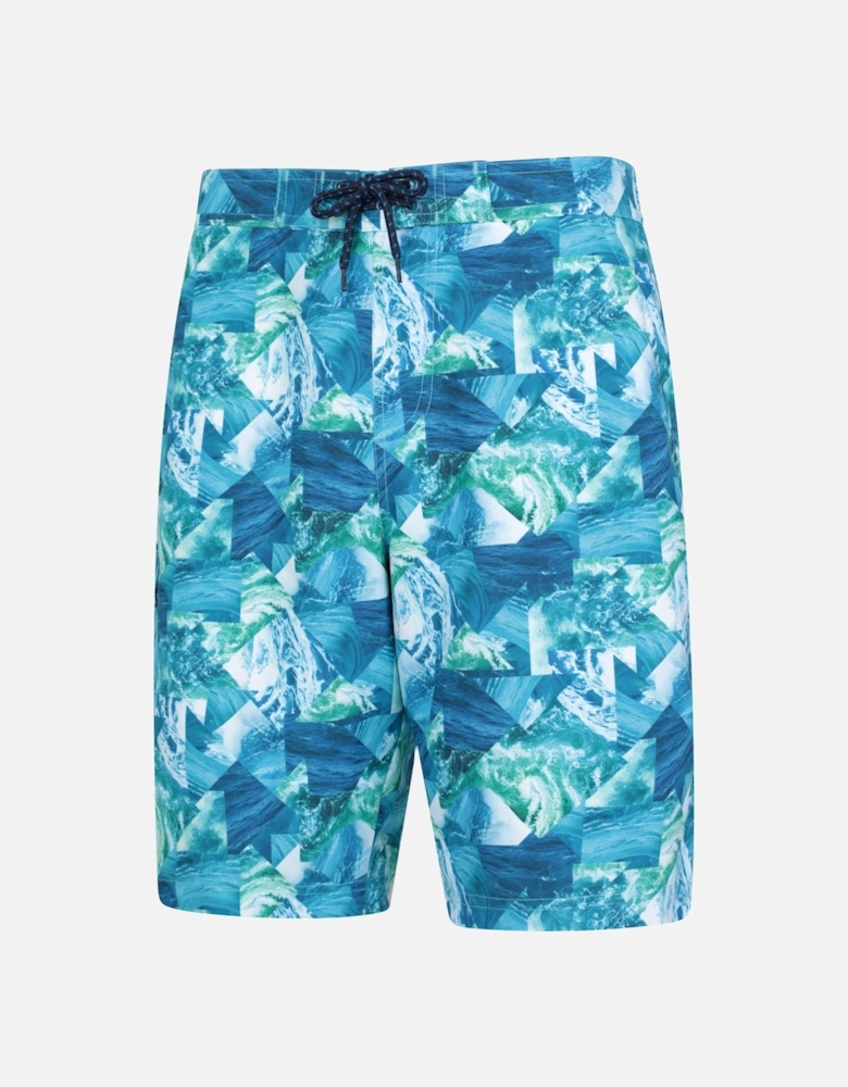 Mens Ocean Patterned Boardshorts