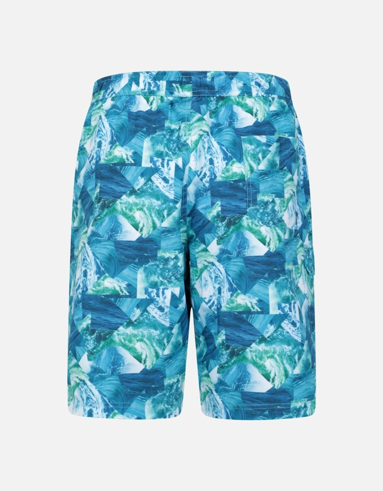 Mens Ocean Patterned Boardshorts