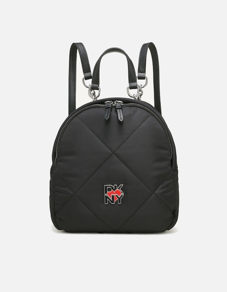 Heart of NY Quilted Shell Backpack