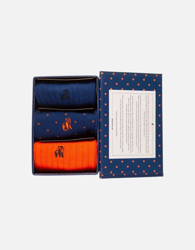 ORANGE/BLUE GIFT SET