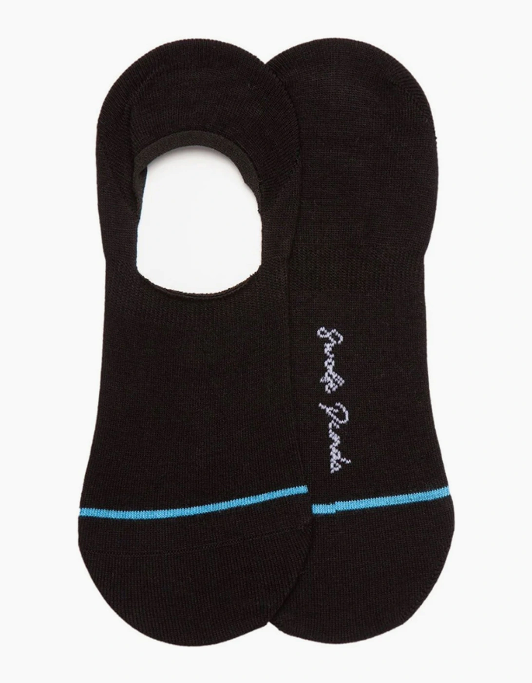 SWOLE PANDA Women's BLACK NO SHOW SOCKS - Size: 4/4.5/5/5.5/6/6.5/7