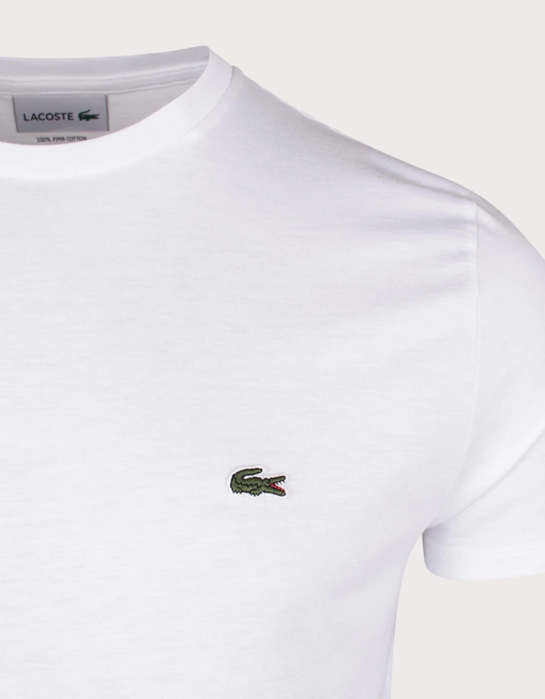 Pima Cotton Croc Logo T-Shirt