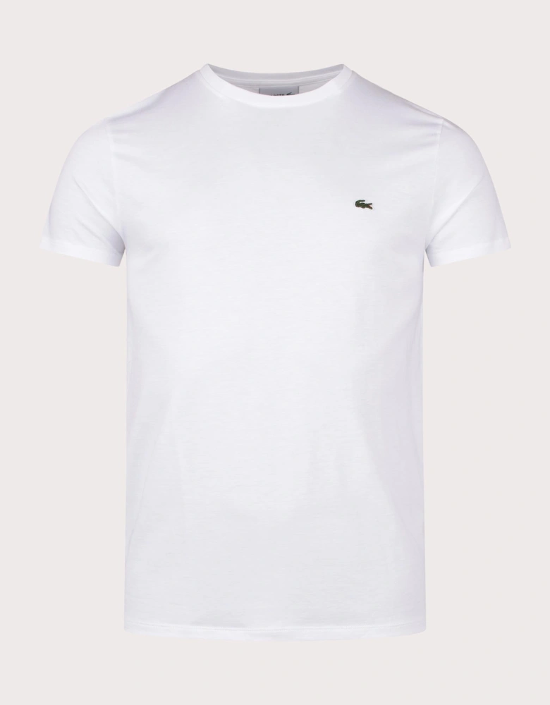 Pima Cotton Croc Logo T-Shirt