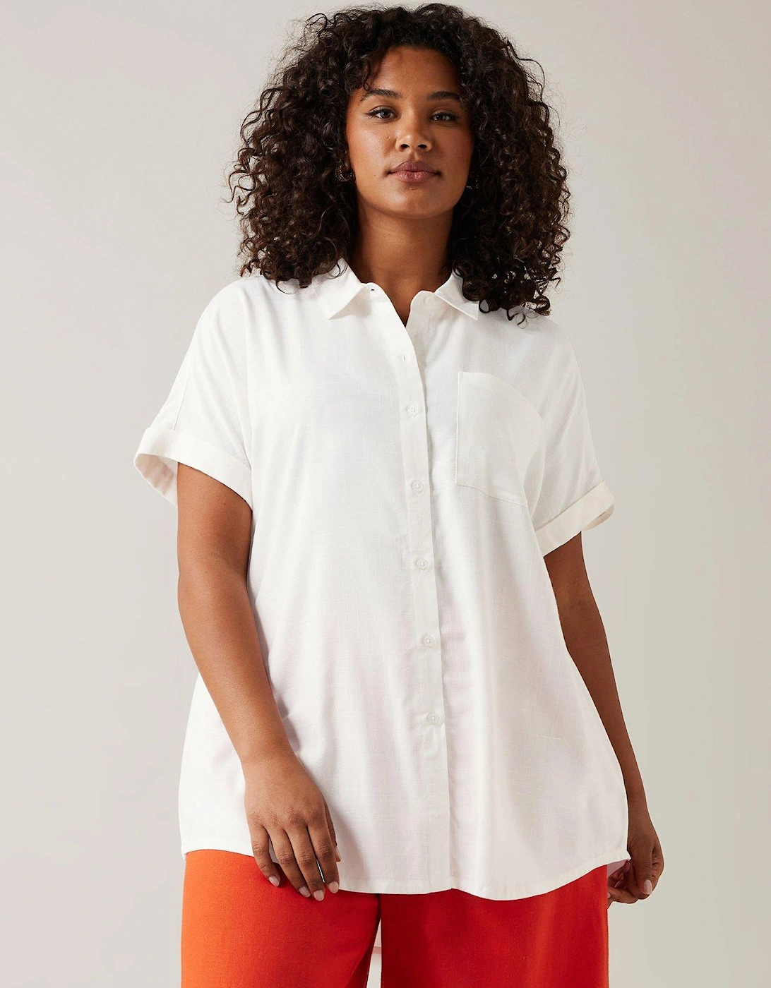 Slub Shirt - White, 2 of 1