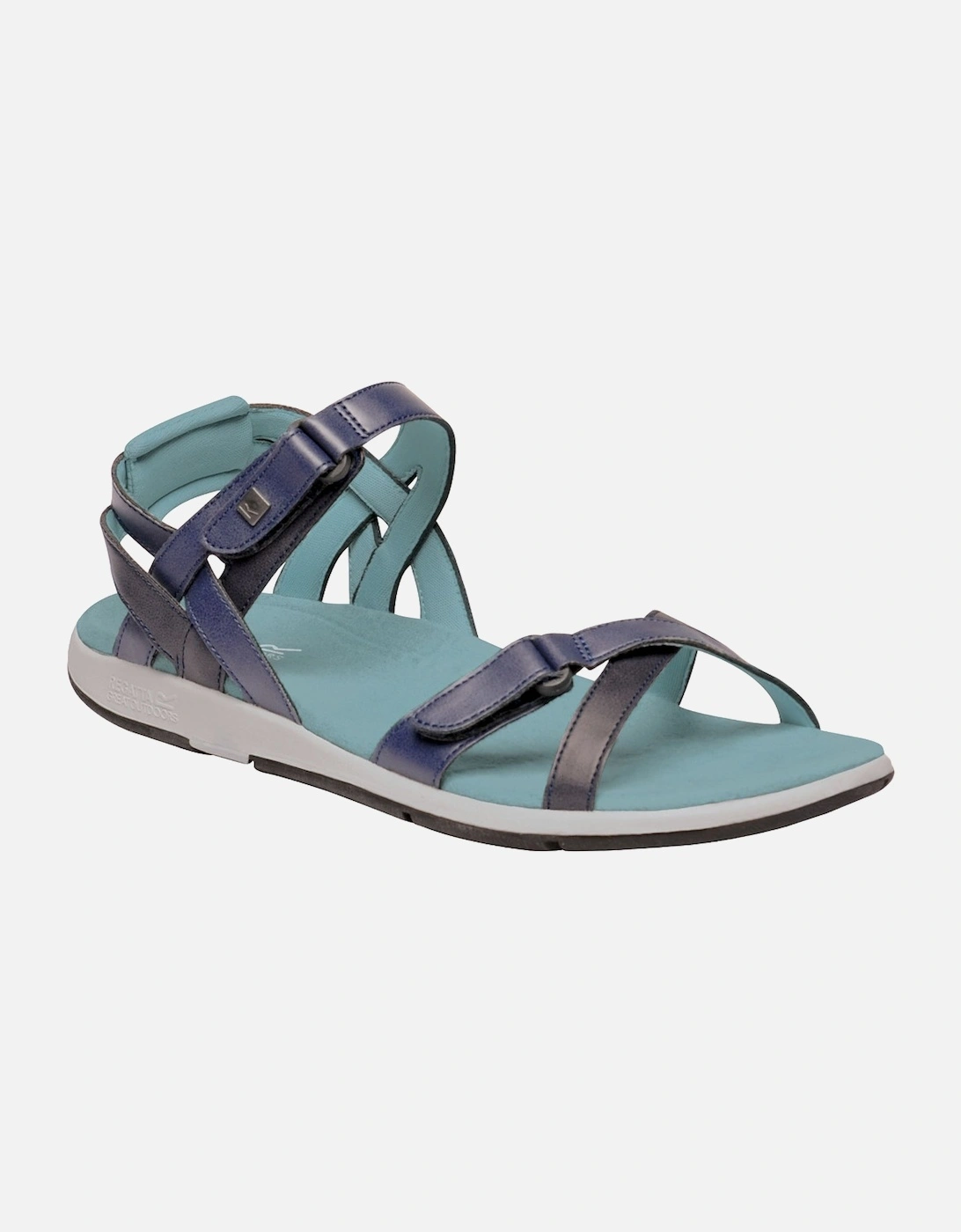 Womens Ladies Lady Santa Cruz Strap Walking Sandals, 2 of 1