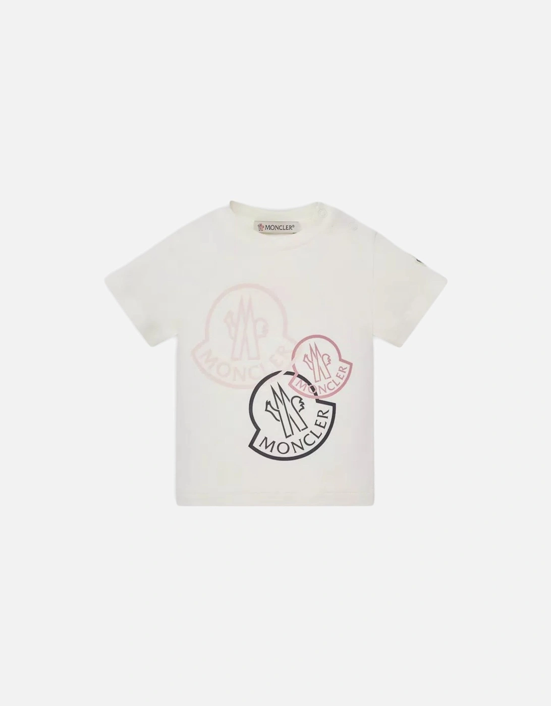 Baby Multi Logo T-shirt White, 5 of 4