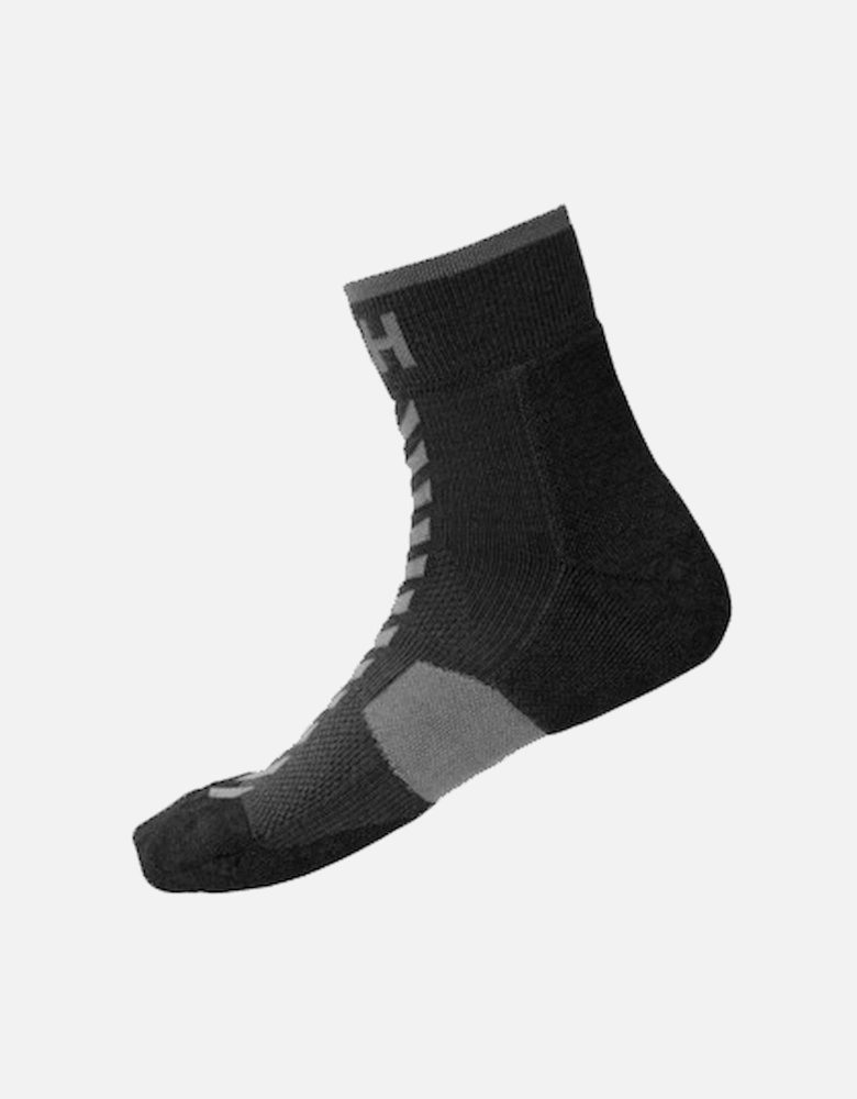 Men's Hiking Quarter Sock Technical Black