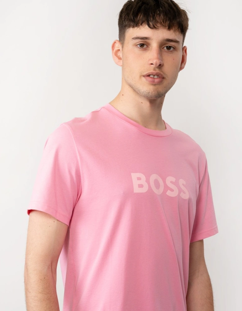 BOSS Orange RN Mens Center Logo T-Shirt