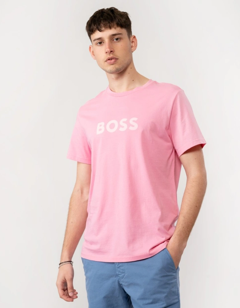 BOSS Orange RN Mens Center Logo T-Shirt