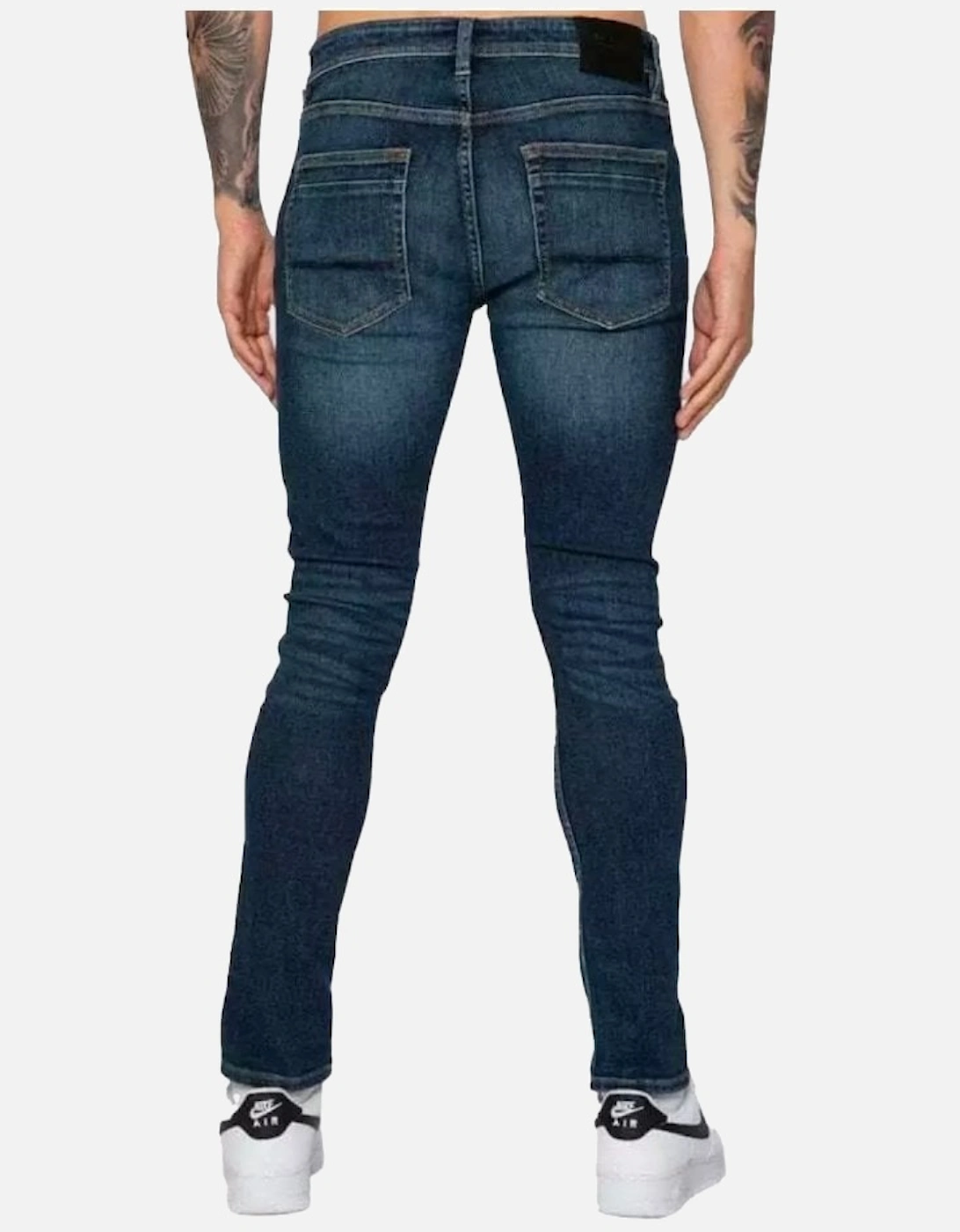 Grover Flextreme Rinse Wash Super Stretch Denim Slim Dark Wash