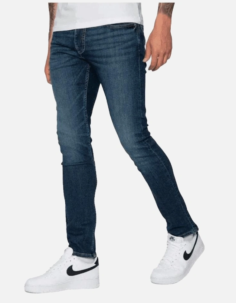 Grover Flextreme Rinse Wash Super Stretch Denim Slim Dark Wash