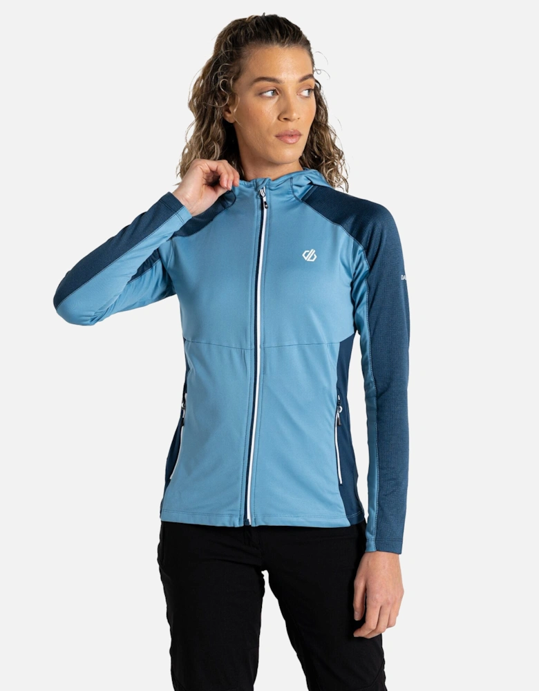 Womens/Ladies Convey II Hooded Core Stretch Midlayer