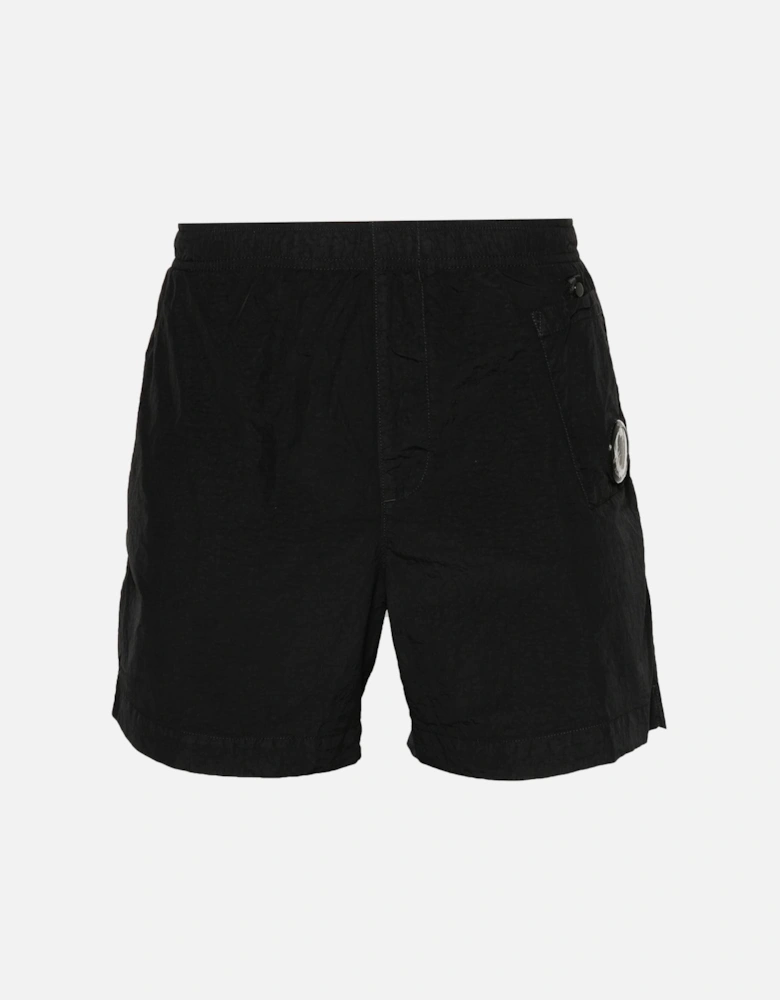 C.P. Company Utility Pocket Lens Detail Swimshorts in Black