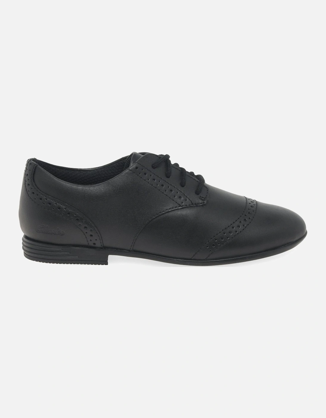 Finja Brogue O Girls School Shoes