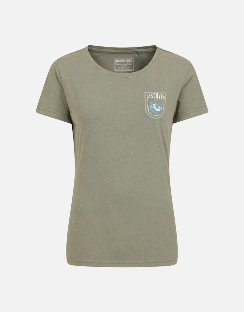 Womens/Ladies Discover Oban Cotton T-Shirt