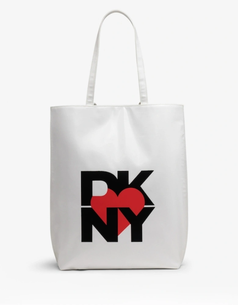 Heart of NY Faux Leather Tote Bag