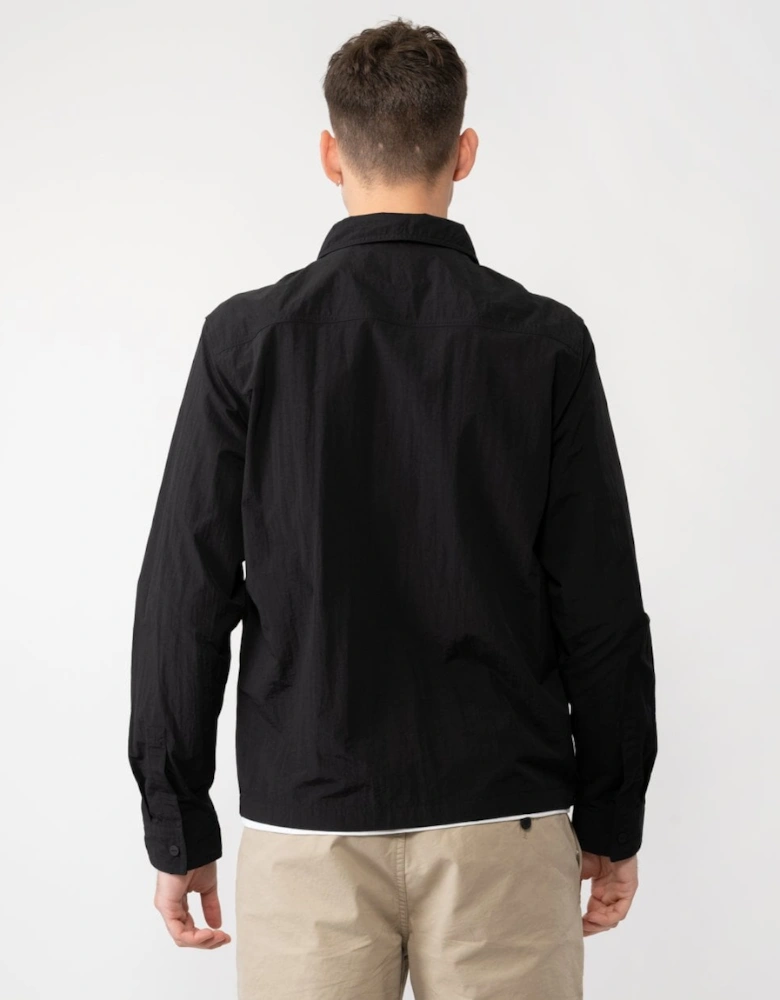 HUGO Eselio Mens Zip Overshirt