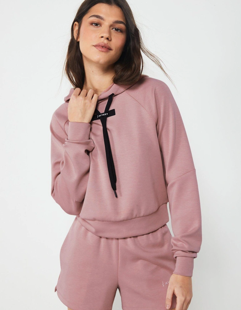 Premium Hoodie Co-ord - Mauve