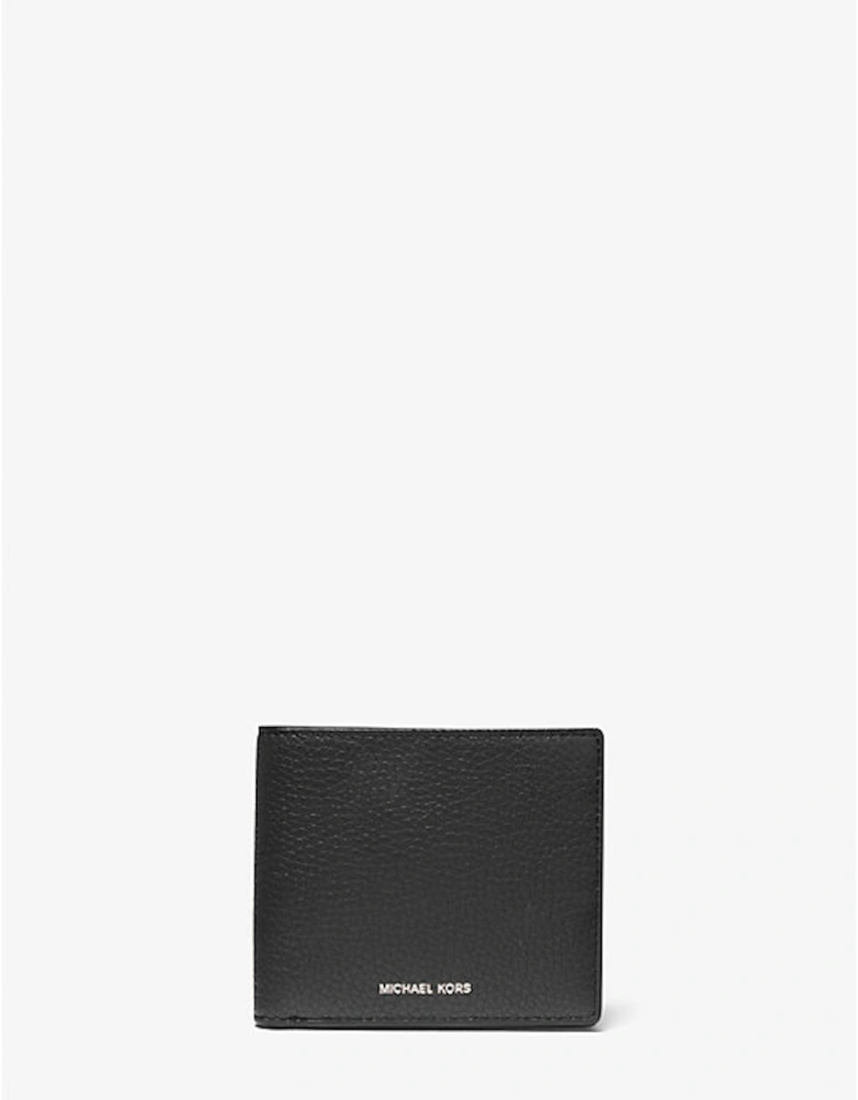Hudson Pebbled Leather Billfold Wallet