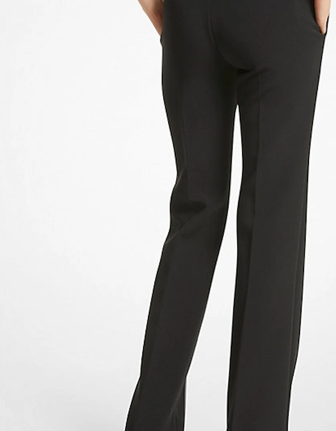 Woven Bootcut Pants