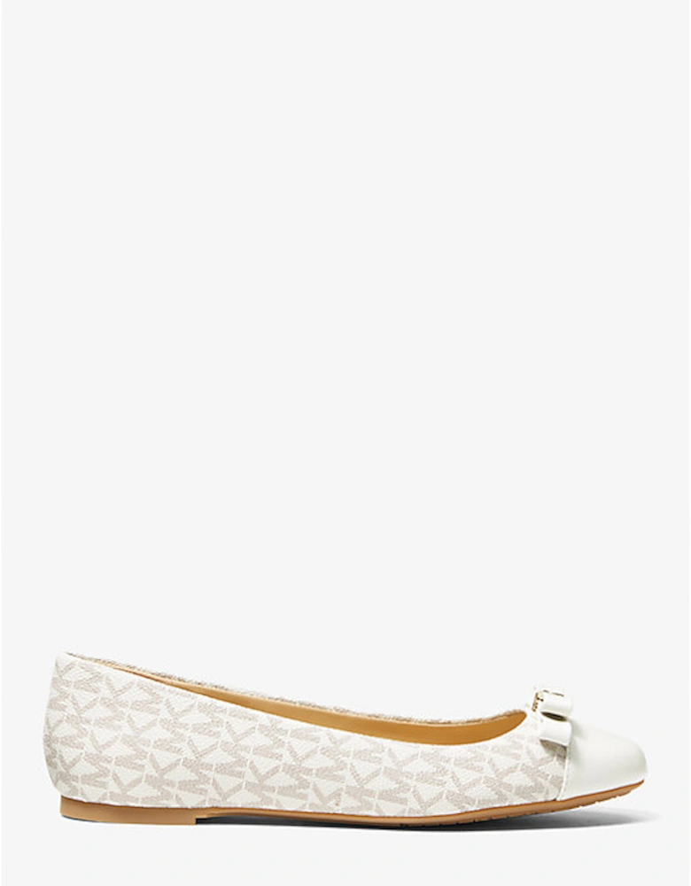 Andrea Logo Ballet Flat