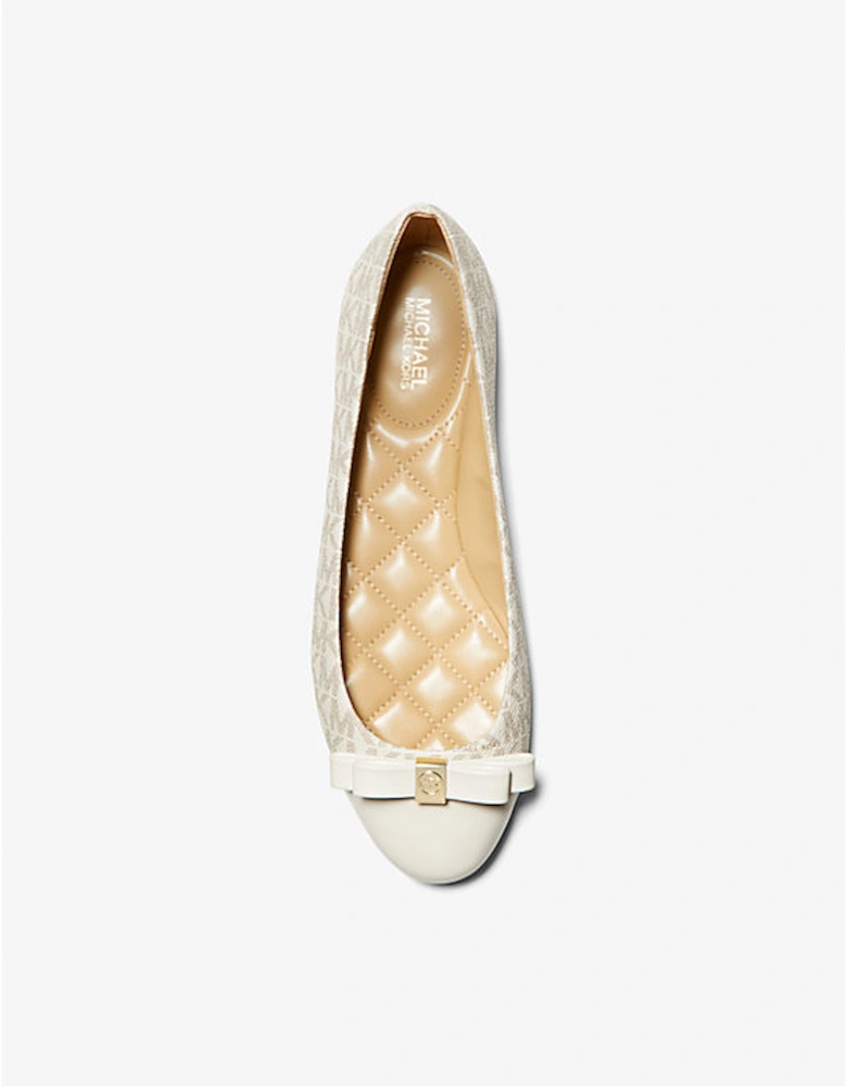 Andrea Logo Ballet Flat