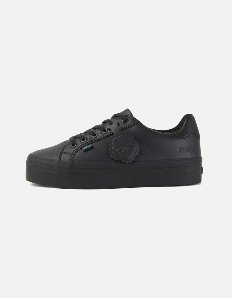 Tovni Stack Vegan Trainers - Black