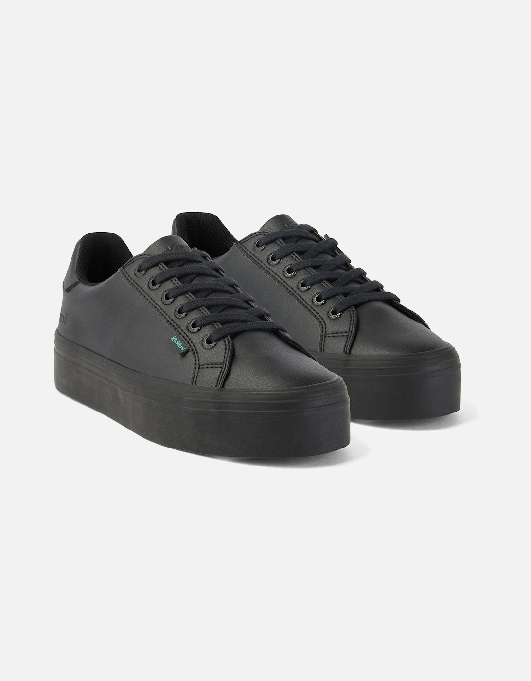 Tovni Stack Vegan Trainers - Black