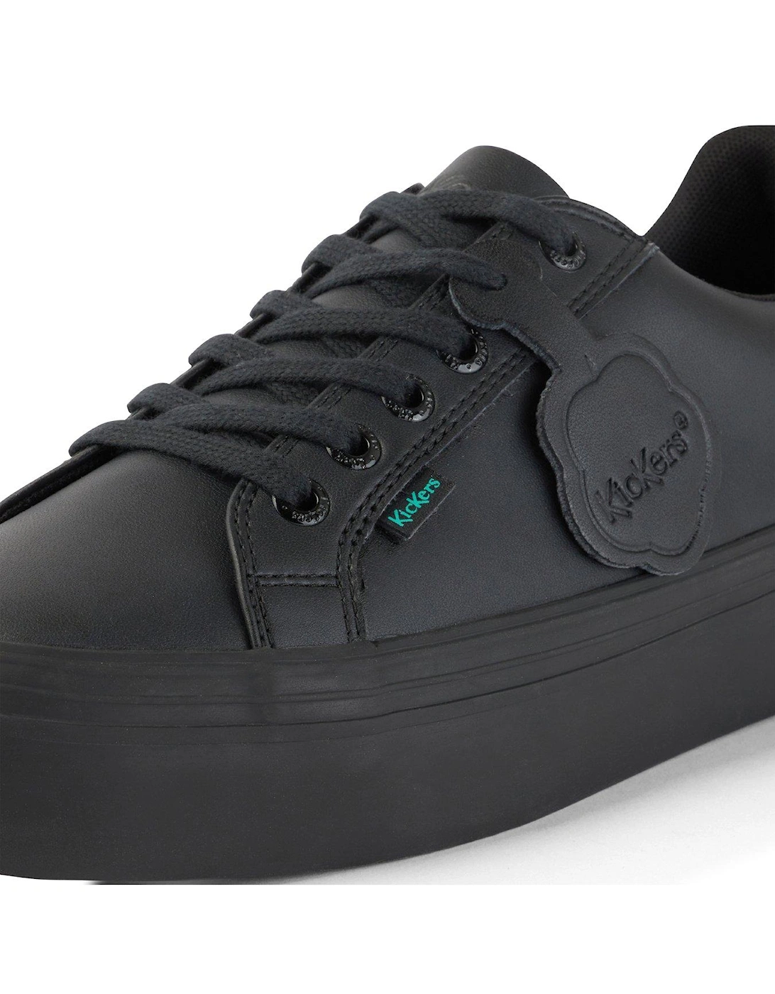 Tovni Stack Vegan Trainers - Black