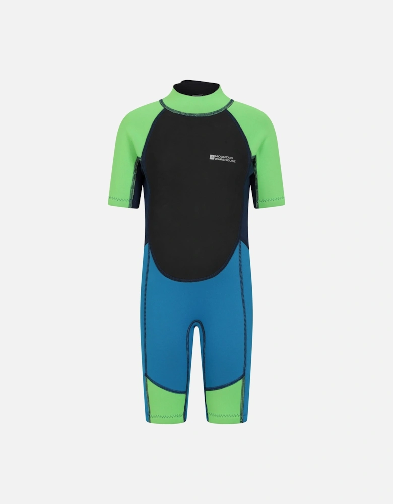 Childrens/Kids Contrast Panel Wetsuit