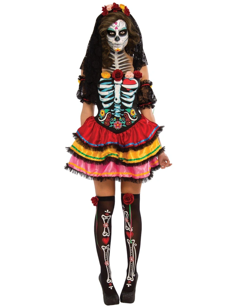 Day Of The Dead Seniora Costume