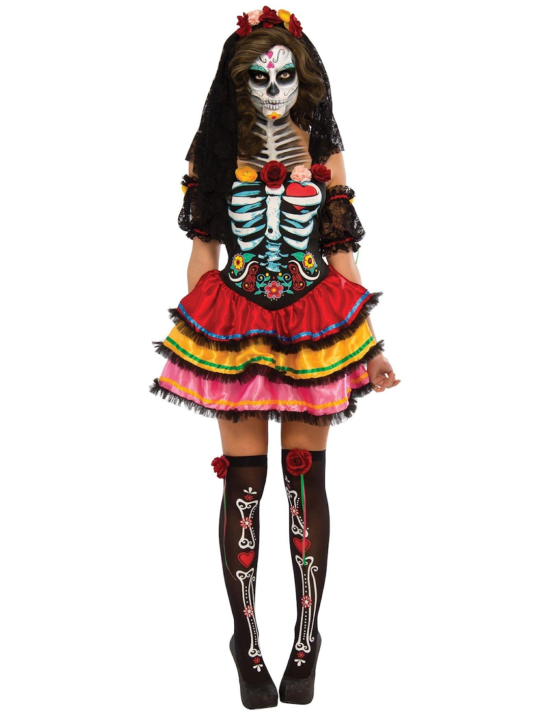 Day Of The Dead Seniora Costume, 2 of 1