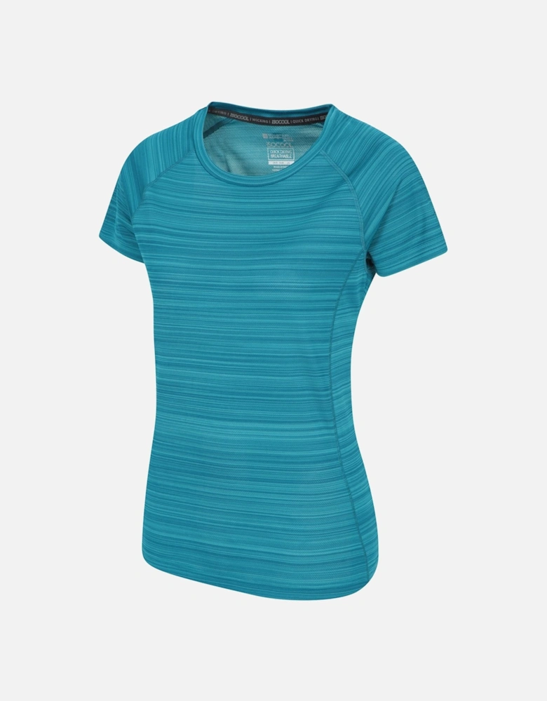 Womens/Ladies Endurance Striped T-Shirt