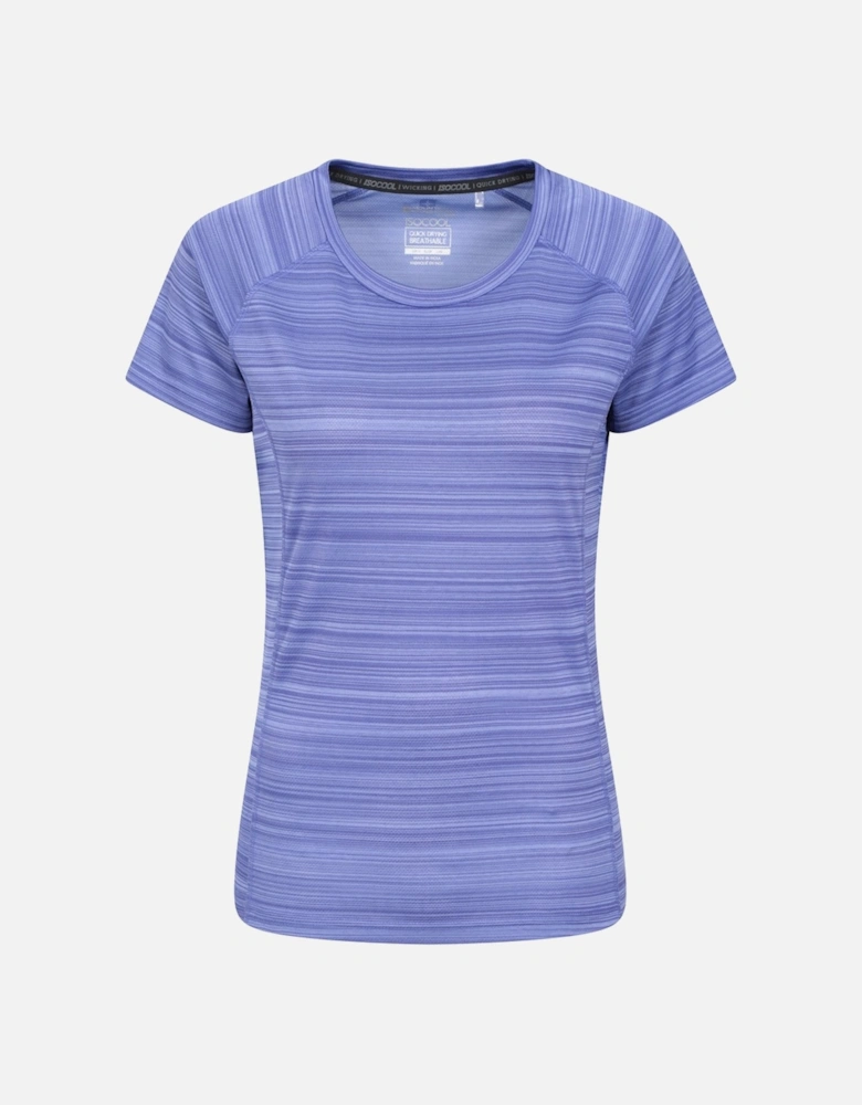 Womens/Ladies Endurance Striped T-Shirt