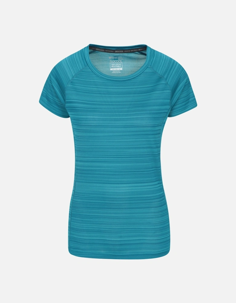 Womens/Ladies Endurance Striped T-Shirt