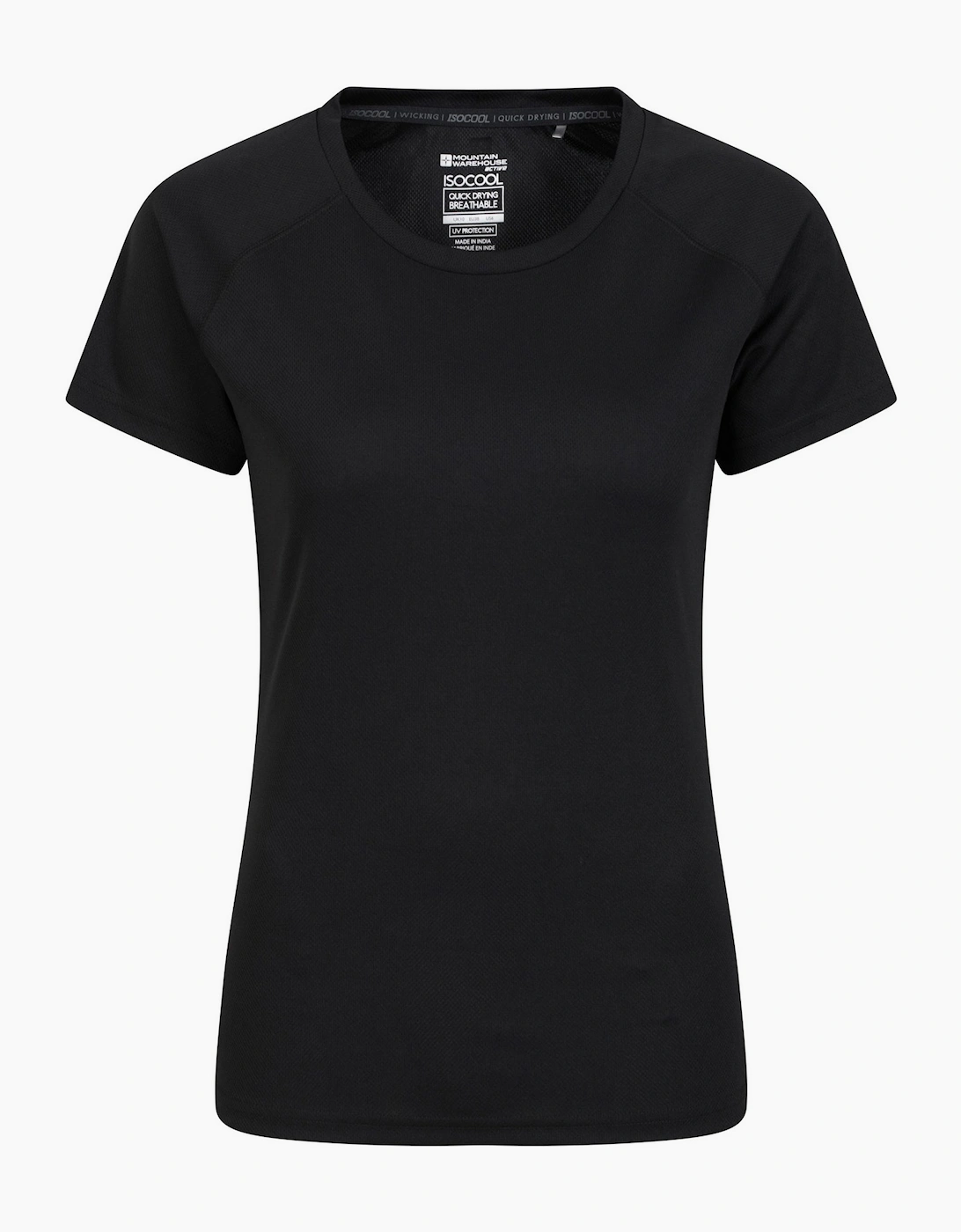 Mountain Warehouse Women's Black / Endurance T-Shirt - Size: 12