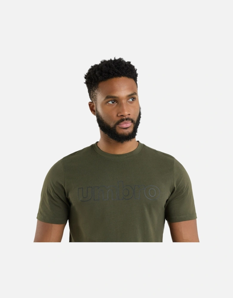 Mens Linear Logo T-Shirt