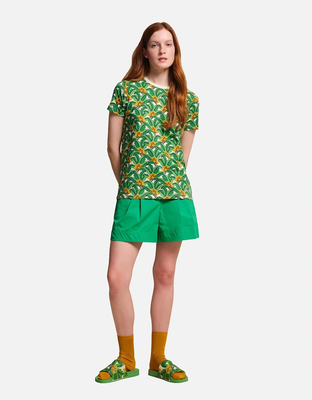 Womens/Ladies Orla Kiely Tropical T-Shirt