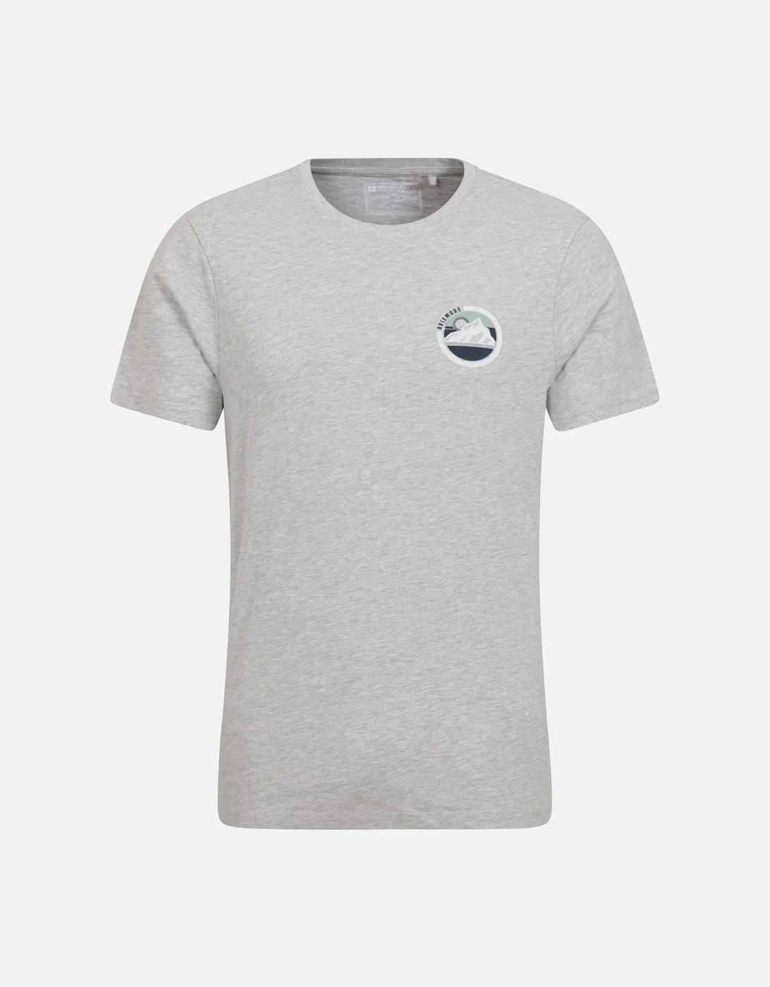 Mens Circle Mountain T-Shirt, 5 of 4