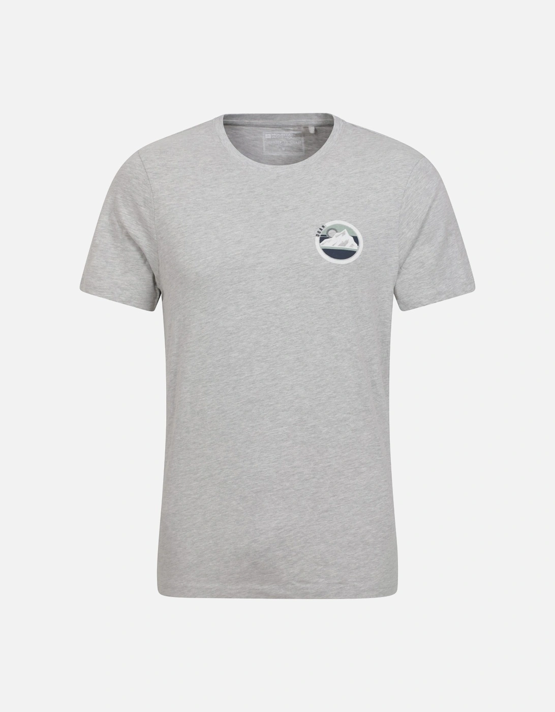 Mens Oban Mountain Cotton T-Shirt, 5 of 4