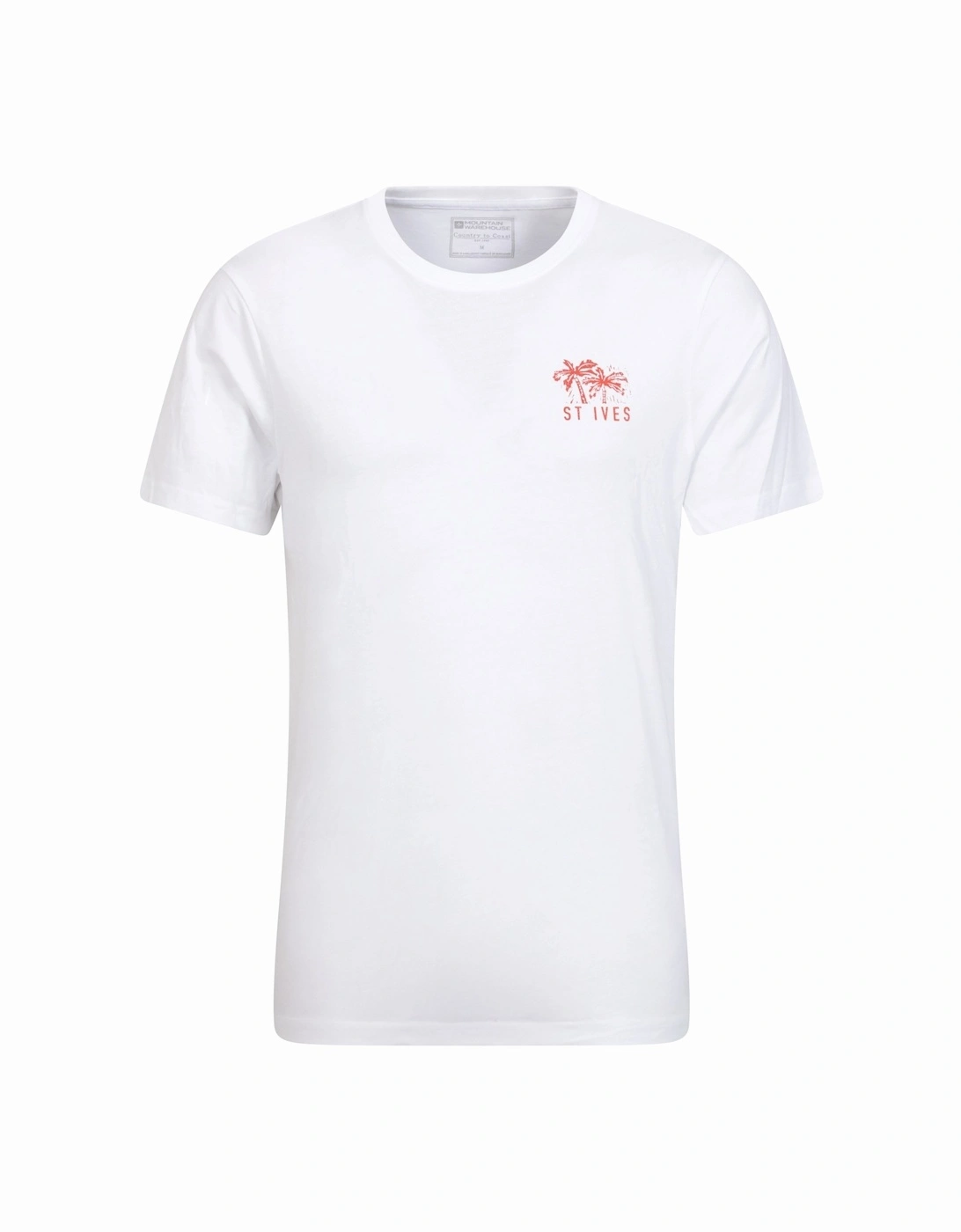 Mens St Ives Printed Organic T-Shirt, 5 of 4